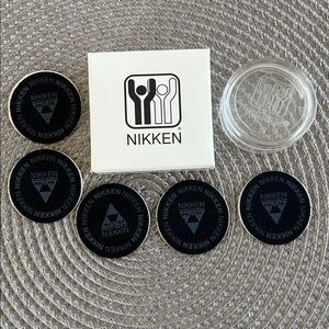 NWOT, NIKKEN Kenko Super-Mimi EQL-FIR Adhesive Magnets 5ct,  #1452